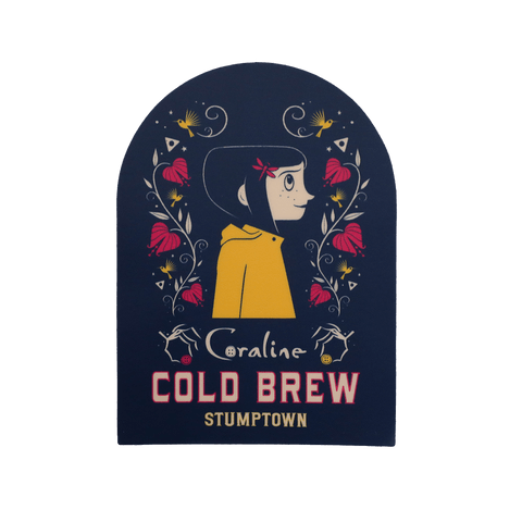 Coraline Arch Sticker (fake)-Stumptown Coffee