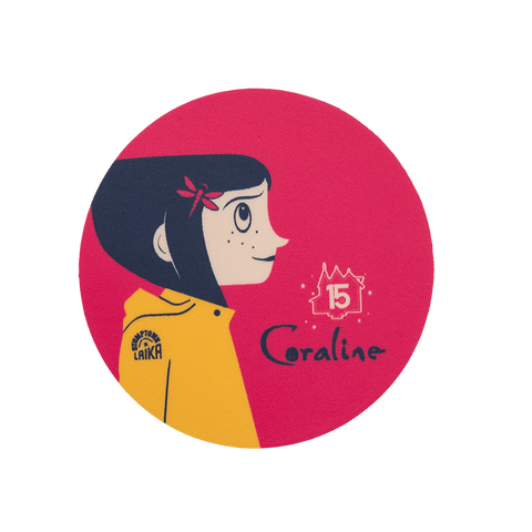 Coraline Profile Sticker (fake)-Stumptown Coffee